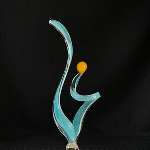 Handblown Abstract Sculpture