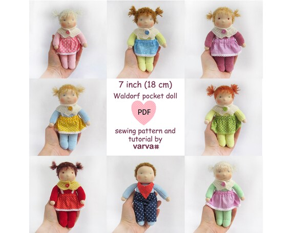 waldorf pocket doll pattern