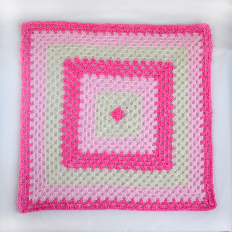 Hand Crocheted Doll Blanket Size 18x 18 45x45 Etsy