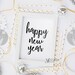 HAPPY NEW YEAR Printable Sign {instant Download} {printable} {script ...