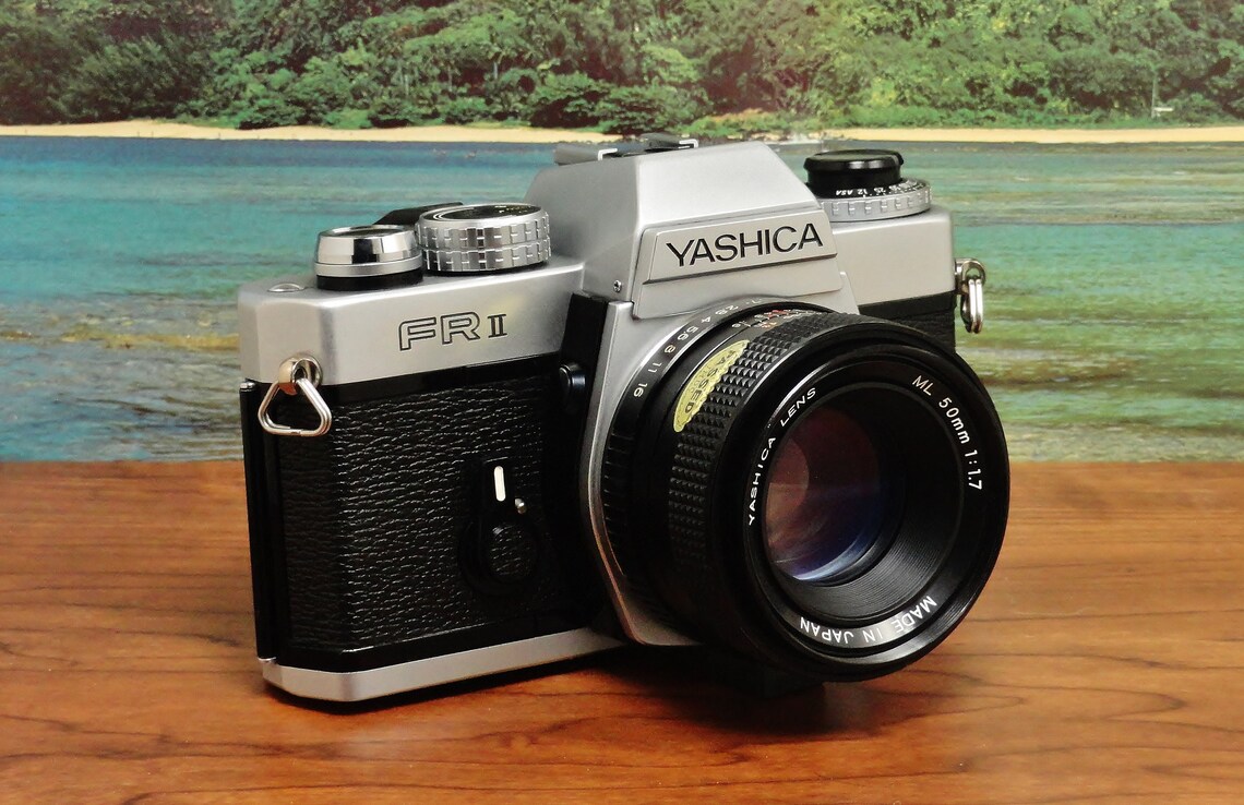 Vintage Yashica FR II 35mm SLR Aperture Priority Film