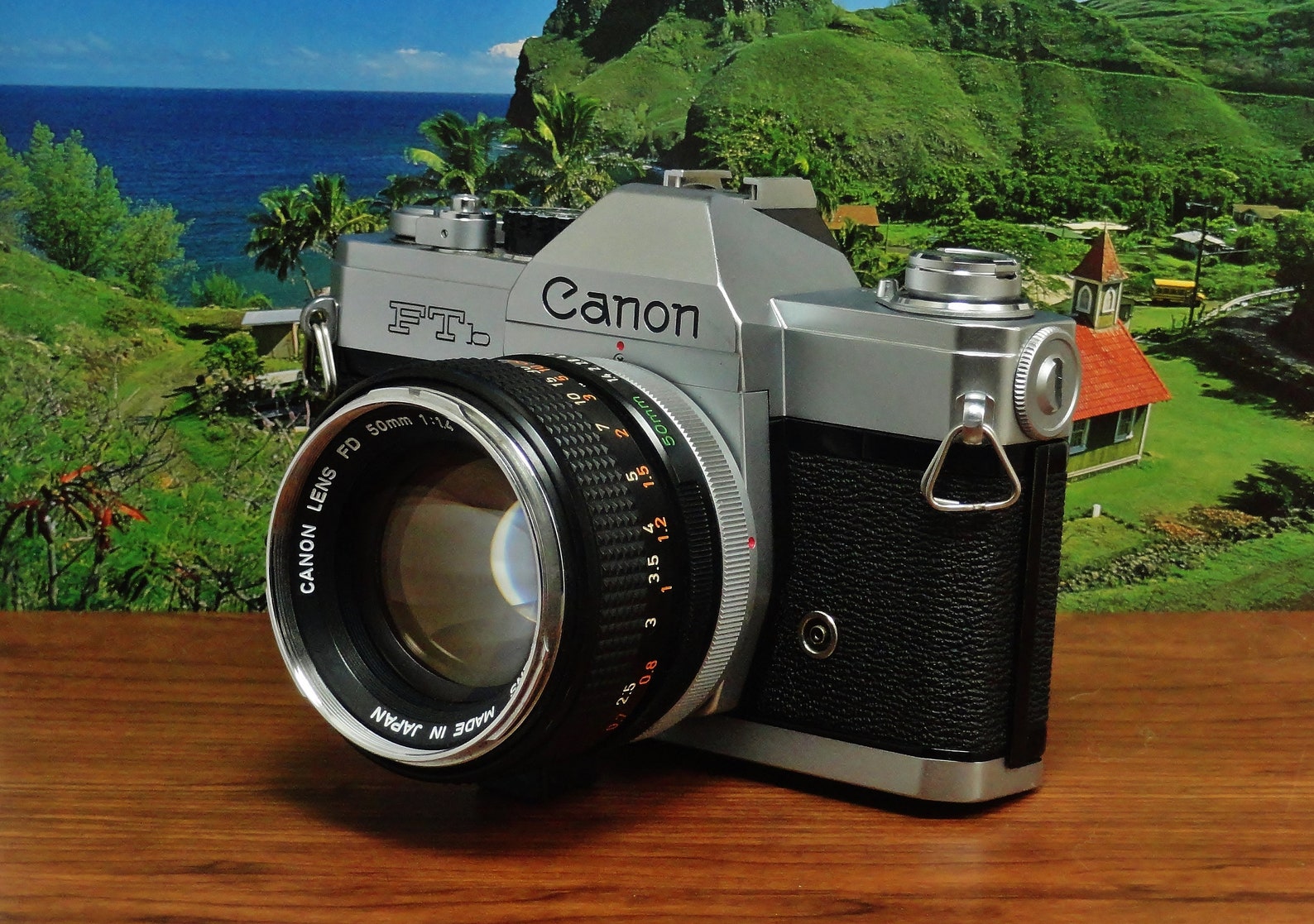 Vintage CANON Ftb 35mm SLR Manual Film Camera Canon FD 50mm Etsy