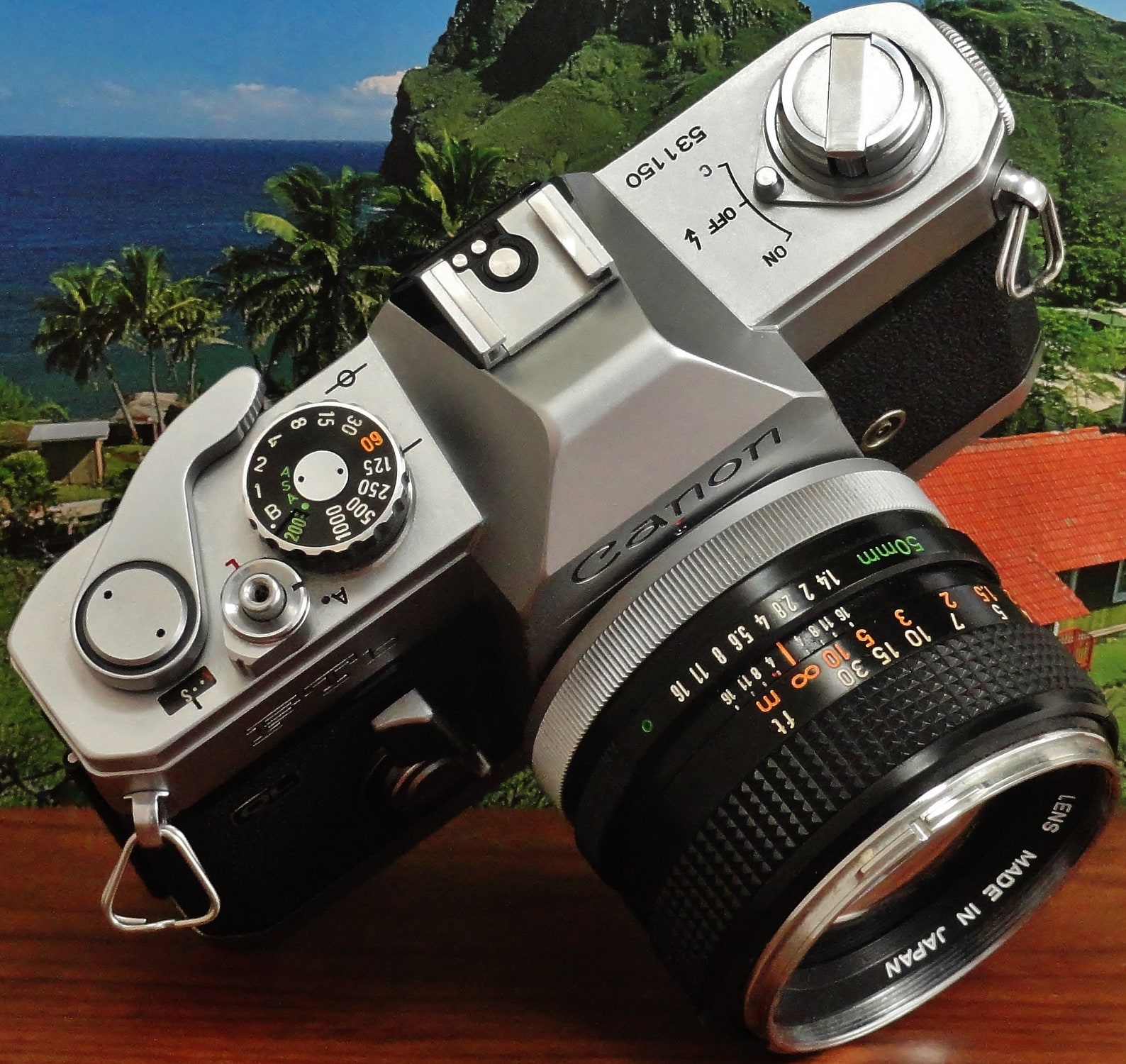 Vintage CANON Ftb 35mm SLR Manual Film Camera Canon FD 50mm Etsy