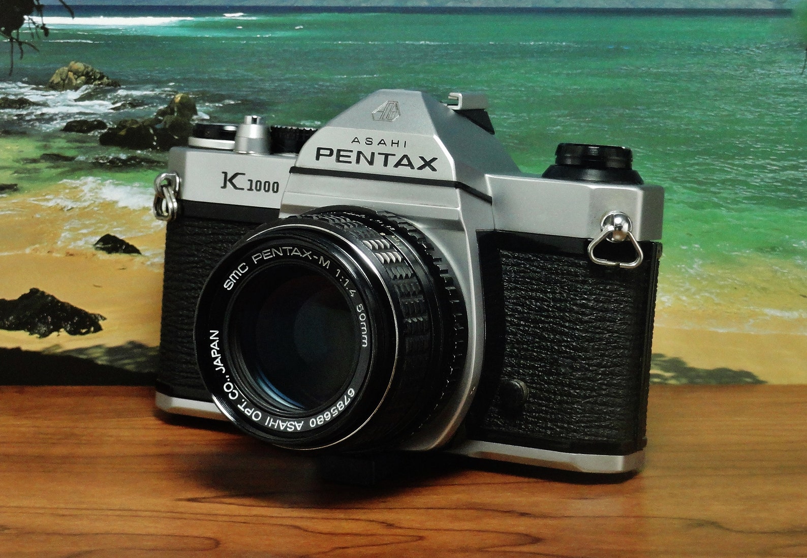 Vintage Asahi Pentax K1000 35mm Slr Film Camera Smc Pentax M Etsy
