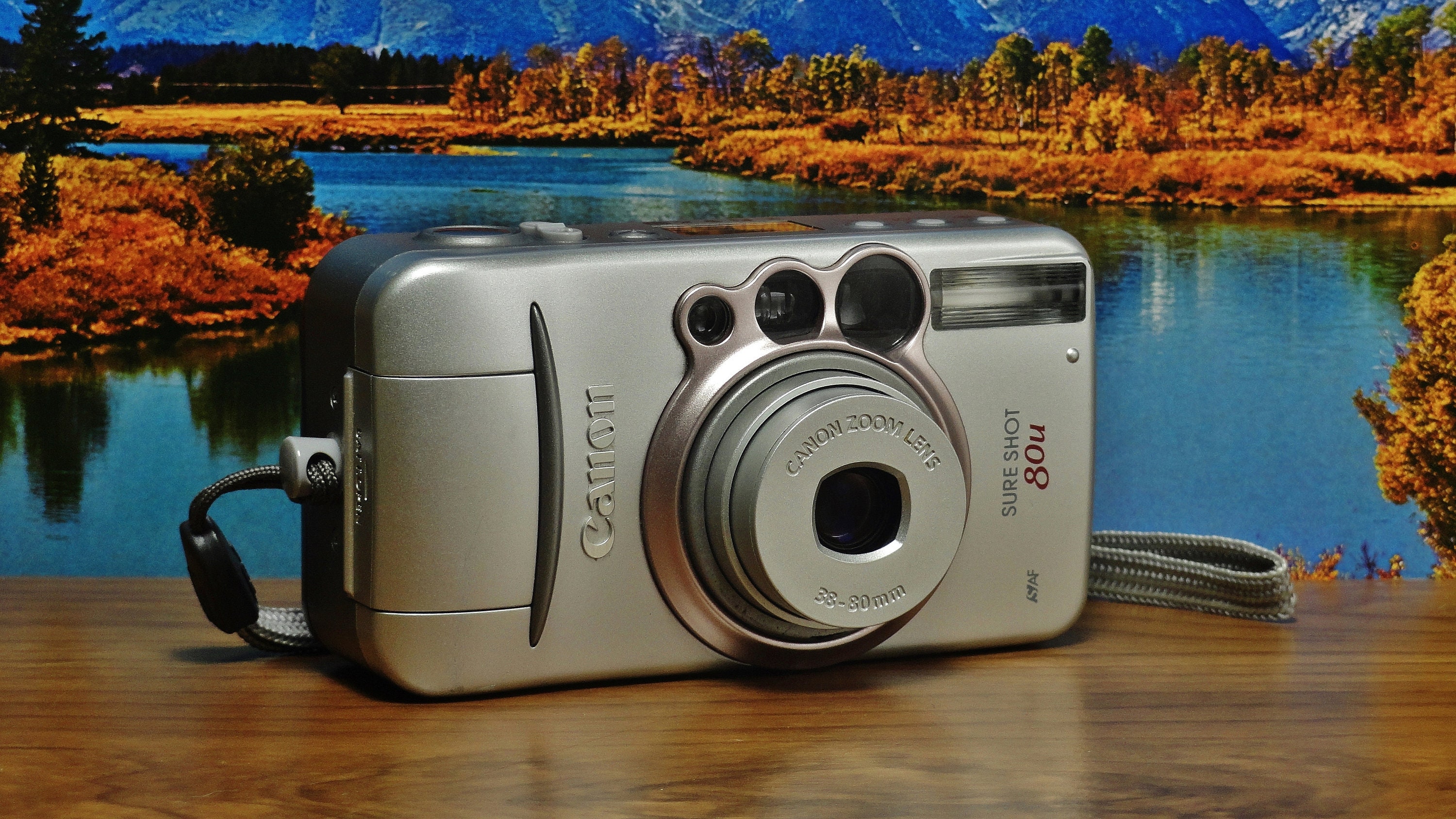 Canon Sure Shot 38//80mm Camera 80U
