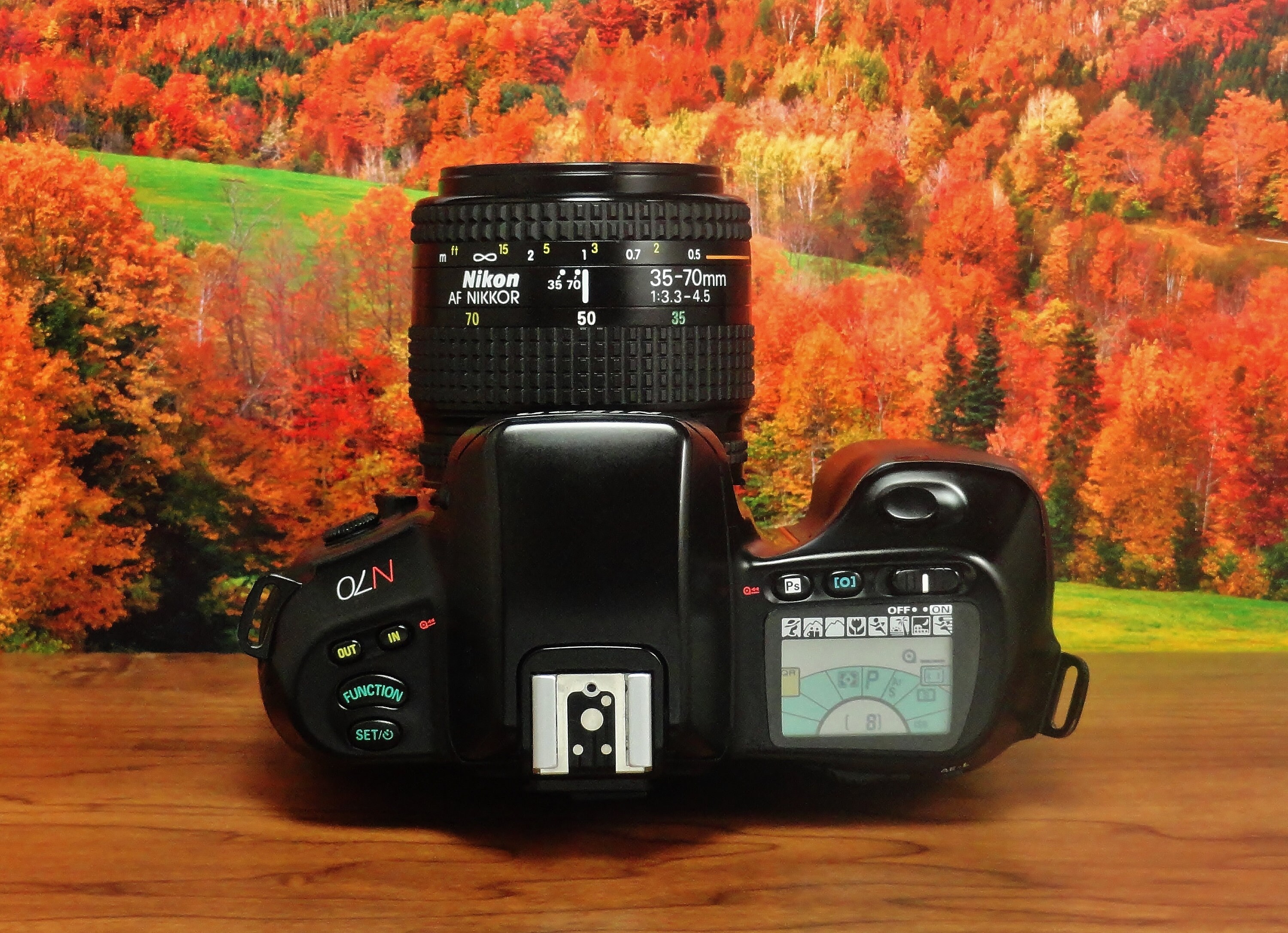 Vintage Nikon N70 35mm AE/AF SingleLensReflex Film Camera Etsy