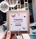 7 Reasons Why You Are My Friend Gift Box – Friendship Card Set product logo