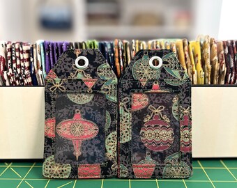 Pick any one; Fabric tags; name tags; ID tag; luggage tags; Travel suitcase tags; handmade Christmas gifts