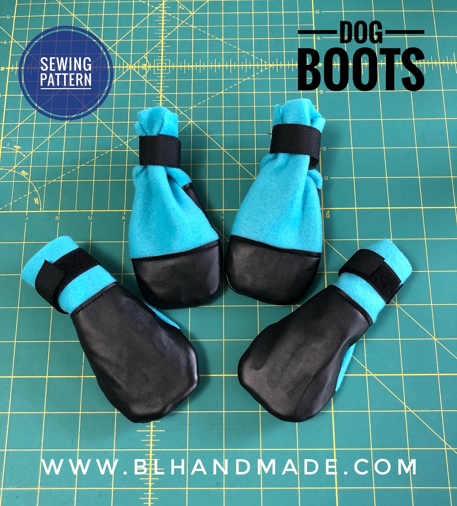 Dog Boots Sewing Pattern Dog Sewing Pattern Dog Boots PDF Etsy