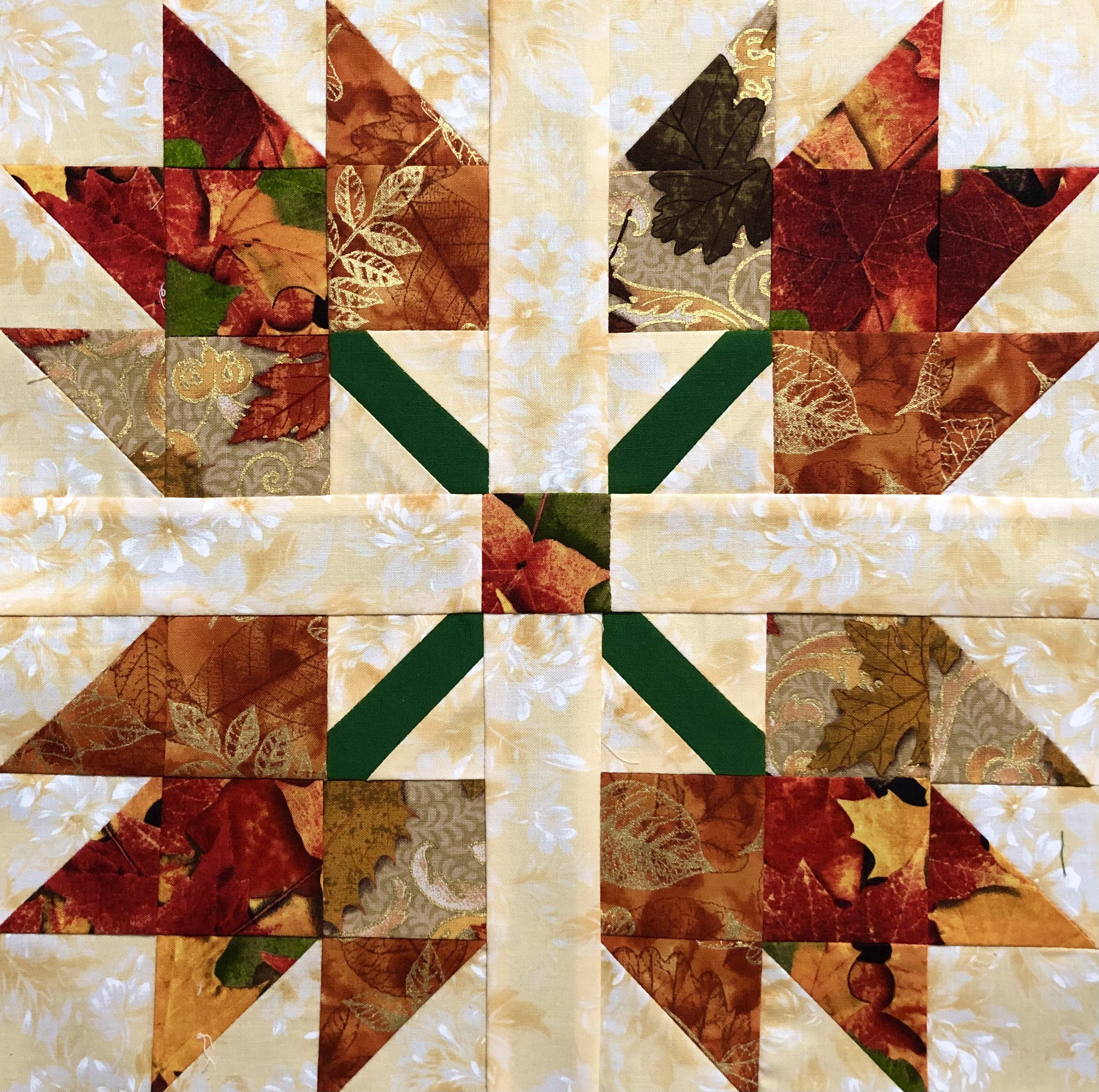 Autumn Maple Leaf Quilting Block Pattern (PDF Pattern) - Etsy