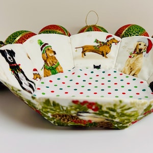 Patrón de costura de cesta octagonal; Cesta de tela DIY;