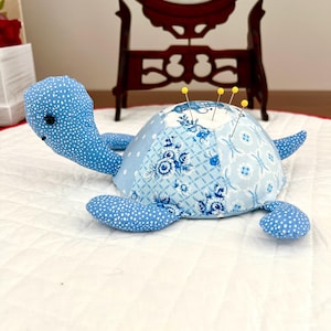 Handmade Hexagon Turtle Pincushion: Sewing Accessories