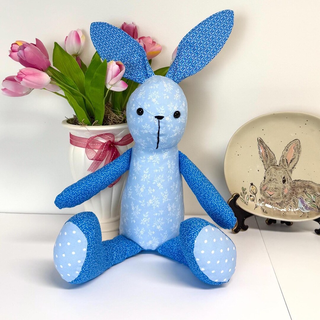 Stuffed Rabbit Sewing Pattern - by Www.blhandmade.com - Etsy