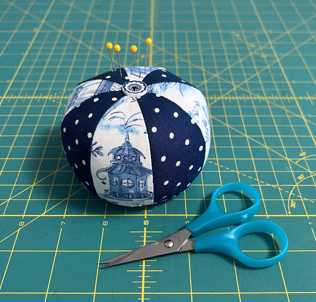 Patchwork Pincushion Handmade Pincushions With Needle Sharpening Sewing