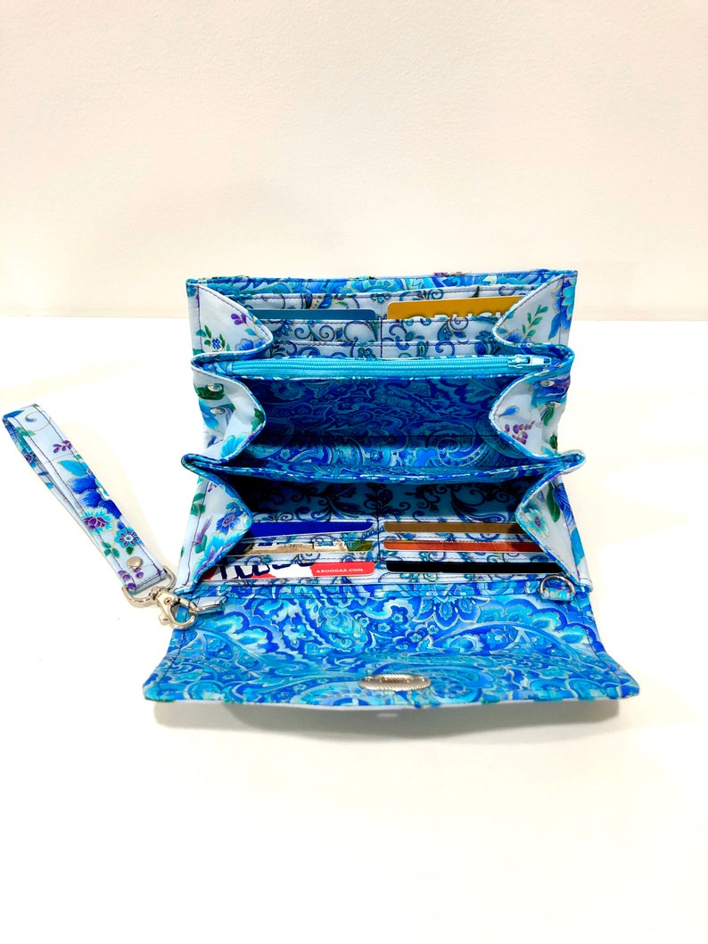 Wallet With Wristlet Clutch Purse Purse Wallets Wallets for Etsy