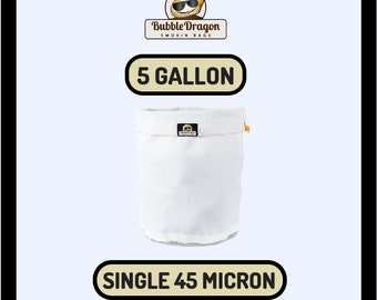 Bubble bags by Bubble Dragon 45 Micron 5 Gallon Deluxe Bubble Bags Herbal Ice Essence Extractor Smokin Bags!