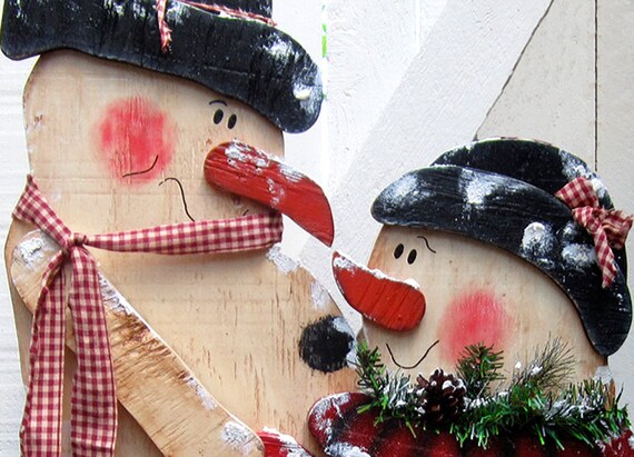 Snowman Sign Large Snowman Yard Sign Christmas Yard Sign Etsy