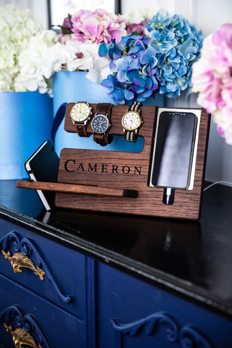 Custom Coworkers Gift for Man Dad Him Bro Wooden Office Desk Etsy