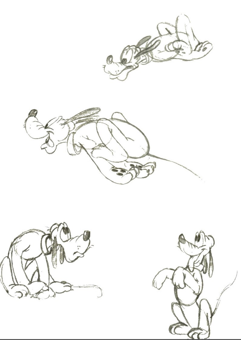 Un Album Da Disegno Disney Walt Disney Topolino Etsy