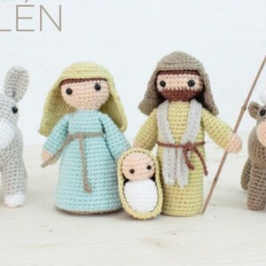 BELÉN/Nativity Crochet/Christmas/Crochet amigurumi/crochet ebook/Crochet accessories