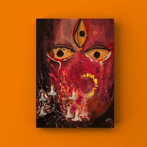 Lingabhairavi Devi Sadhguru painting