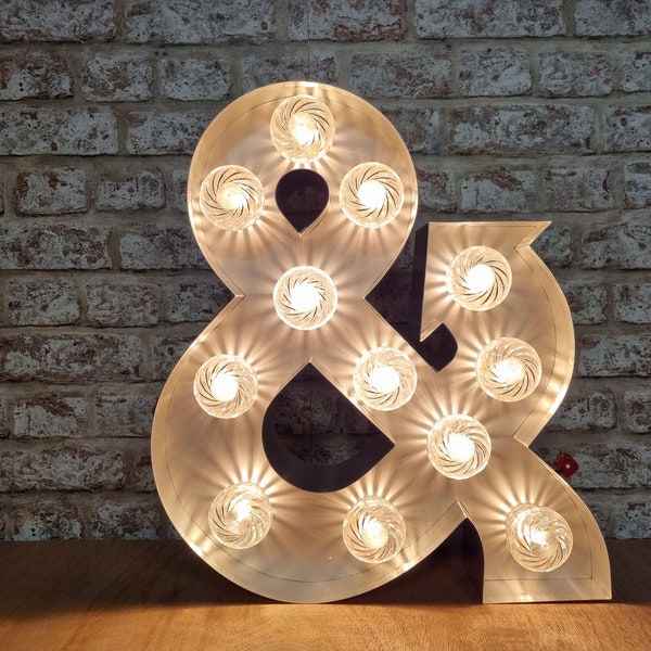 Marquee Light Up/Light Bulb Letter 'Amperstand'