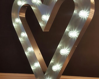 4ft Light Up/Light Bulb Marquee Love Letter Wedding/Event Lights