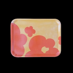 【たぁこ*さま】vintage tray ❀ スポンコリ トレイ Finland たぁこ*さま】vintage tray ❀ スポンコリ トレイ Finland