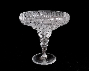 Vintage Modernist Art Glass Margarita Compote Stemmed Glass Goblet STRUCTURE Rosenthal Studio Linie Germany SEVERAL AVAILABLE