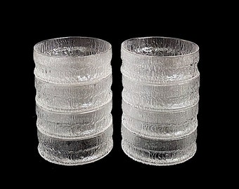 Vintage Mid Century Modern Iittala Tapio Wirkkala Finnish Design PAADAR 4 3/8" Scandinavian Art Glass SMALL Serving Desert Bowl Finland