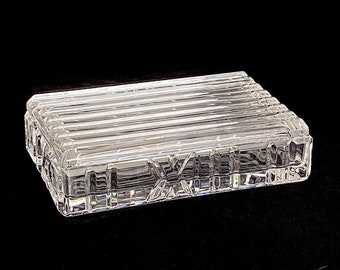 Fine Vintage Tiffany & Co. ATLAS Crystal Trinket or Jewelry Box