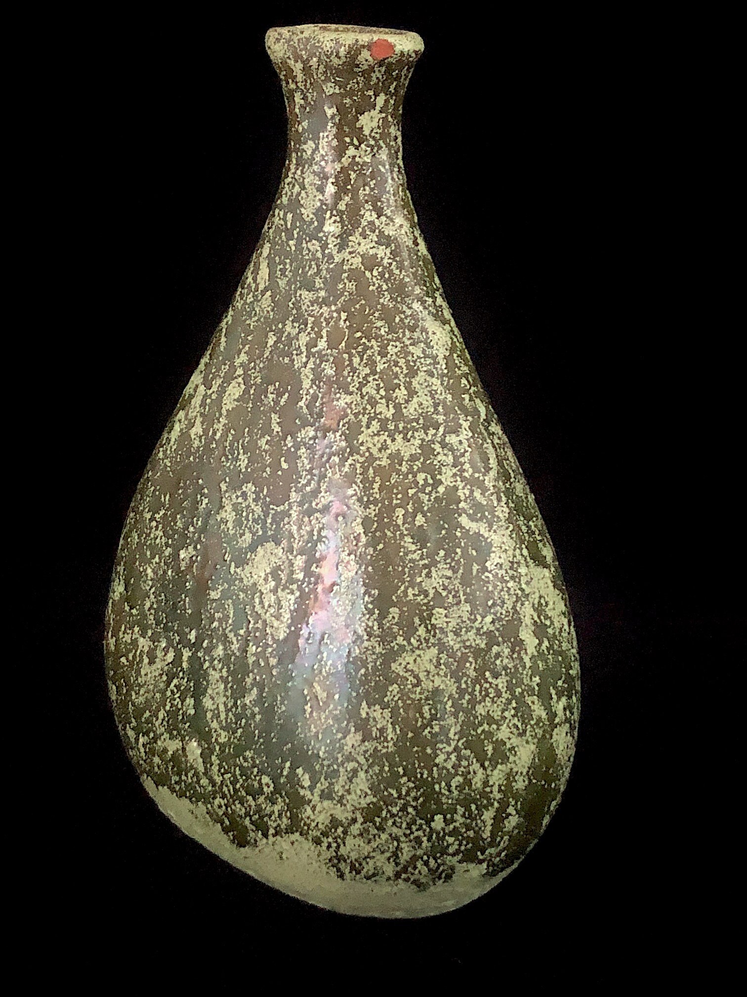 Vintage Mid Century Modern Italian Art Pottery FANTONI Vessel Vase 6.75 ...