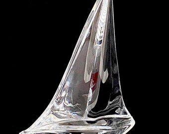 Vintage DAUM France Crystal 12