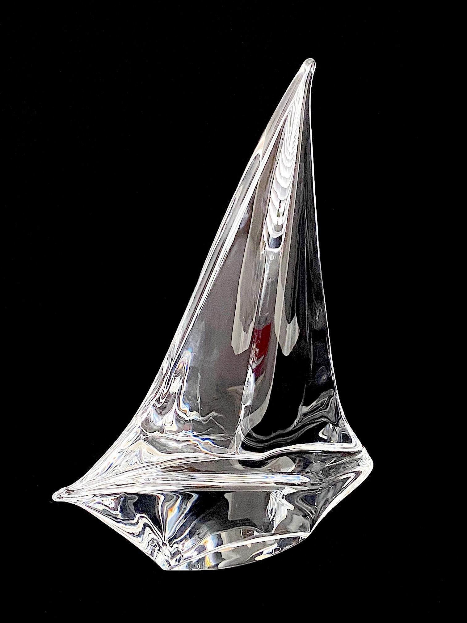 Vintage DAUM France Crystal 12