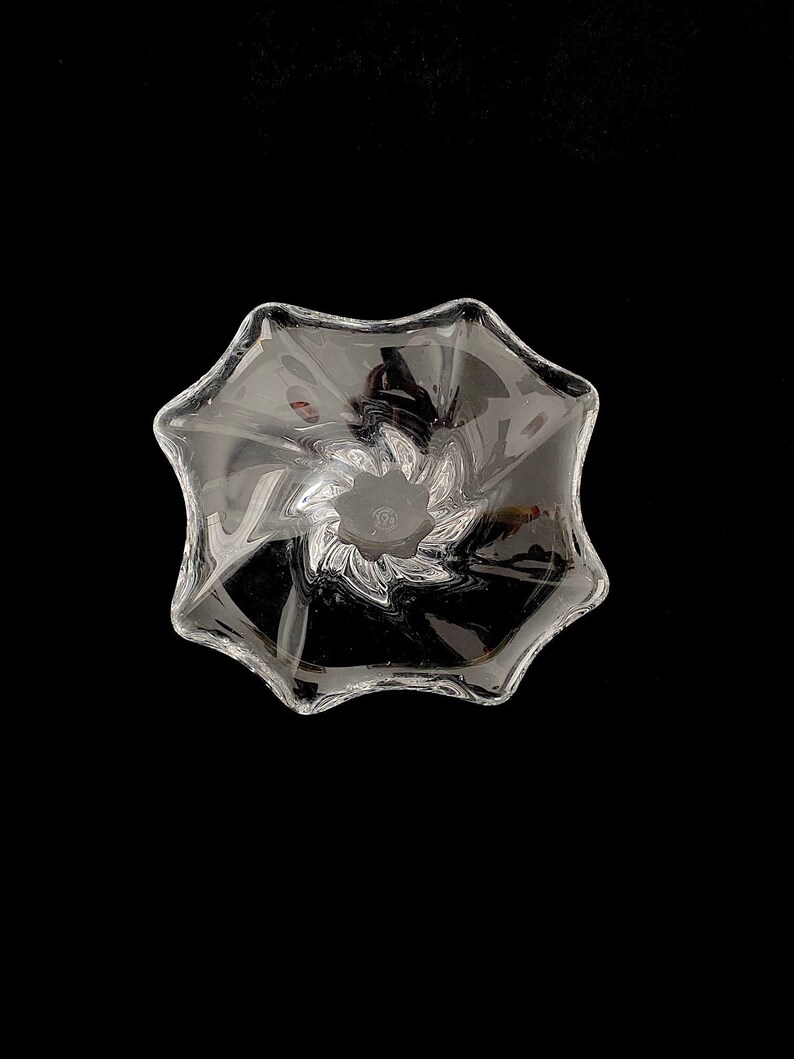 Vintage Fine French Baccarat Crystal Bowl France image 1