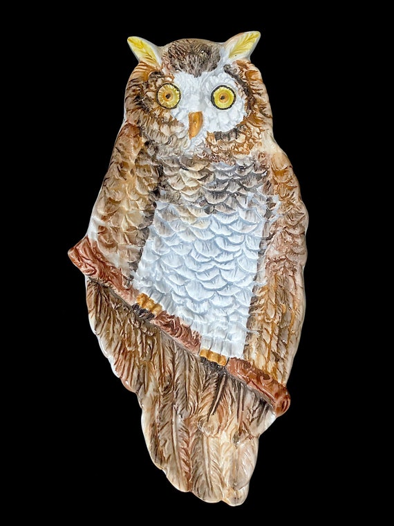 60's バルデッリ/Baldelli Owl ミッドセンチュリー Italy Vintage Mid Century Modern Italian Pottery OWL Dish Bowl Italy