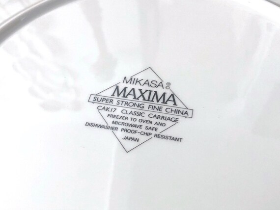 Vintage 1990s Classic Mikasa Dinnerware MAXIMA CAK17 Classic