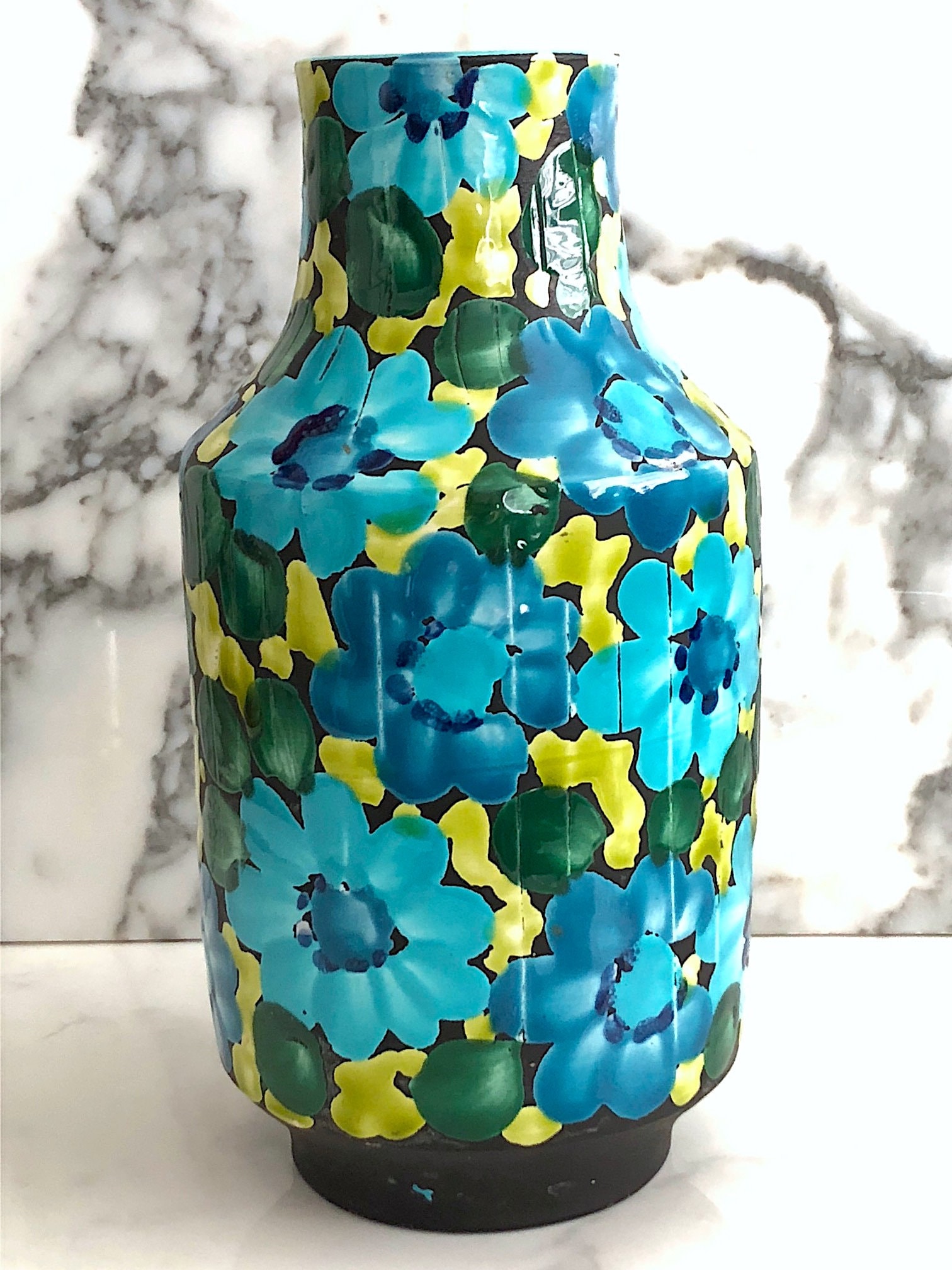 Vintage Mid Century Modern Italian Pottery Ceramic Vase Raymor Alvino ...