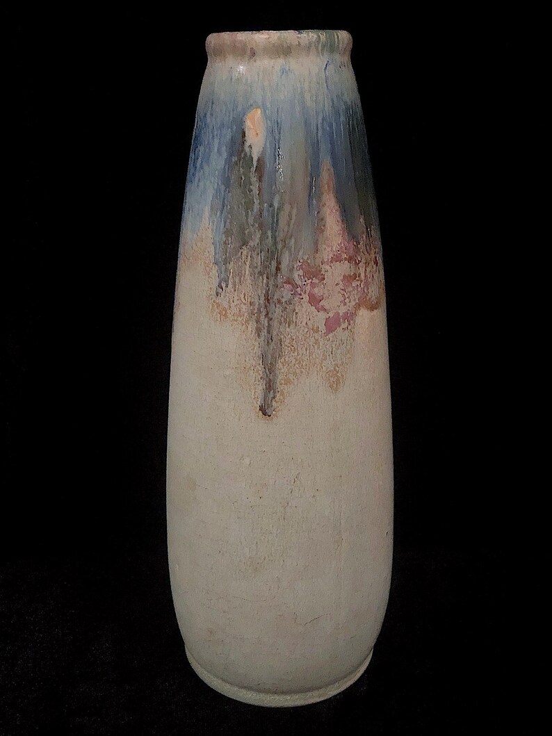 Vintage Mid Century Modern Italian Art Pottery Vase With Gray - Etsy