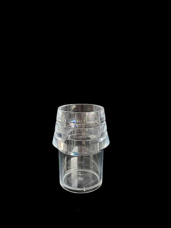 Vintage Italian Lucite Clear Acrylic Plastic Modernist Design | Etsy