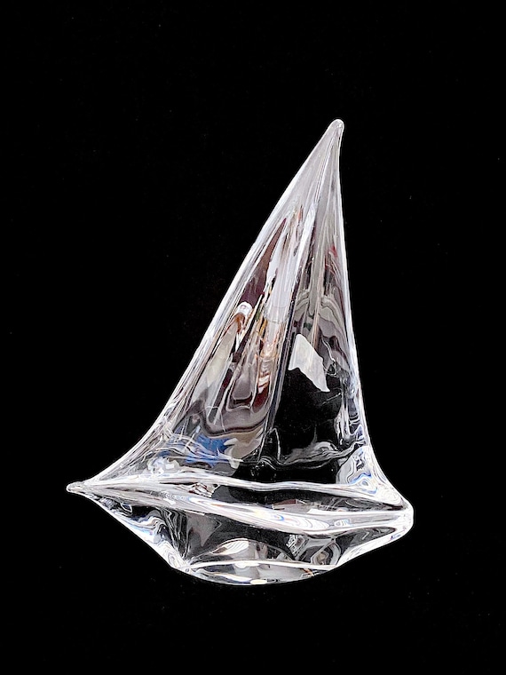 Vintage DAUM France Crystal 12