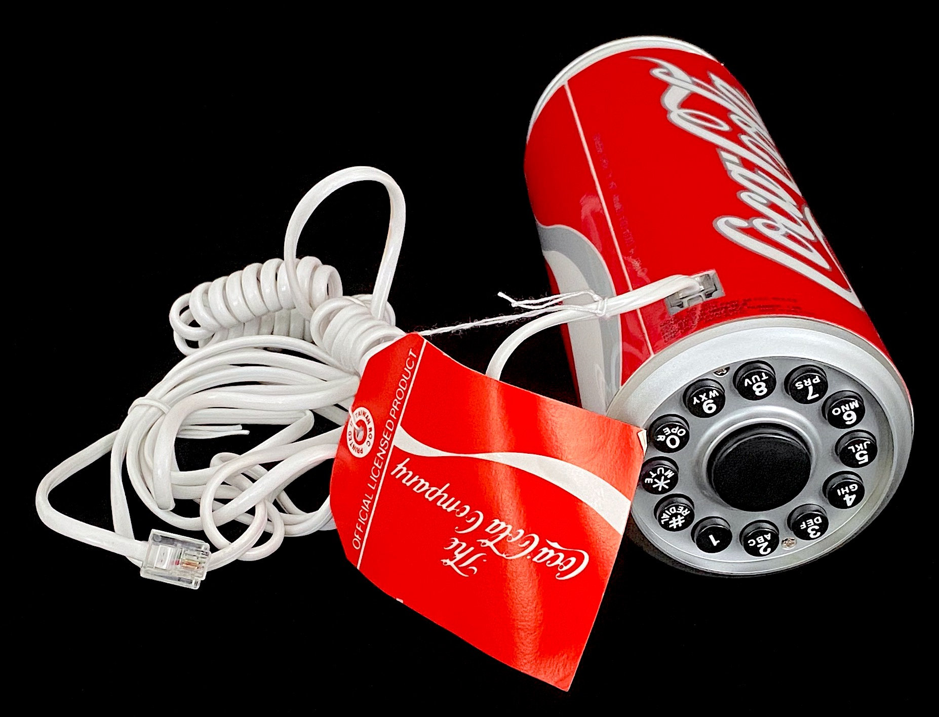 Vintage 1980s Coca Cola COKE Phone Model 5010 in Orignal Canister