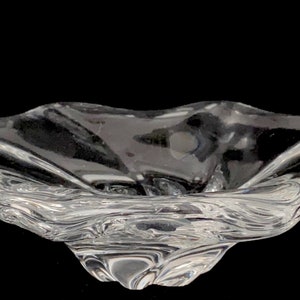 Vintage Fine French Baccarat Crystal Bowl France image 2