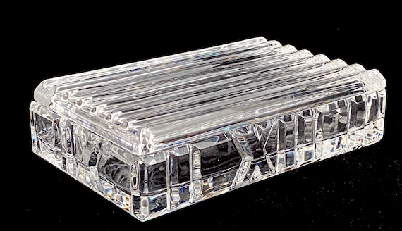 Fine Vintage Tiffany & Co. ATLAS Crystal Trinket or Jewelry Box