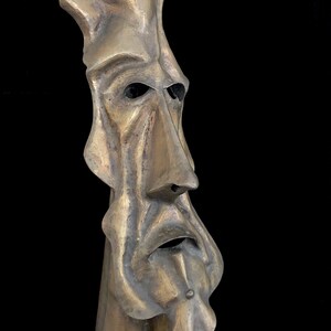 Vintage 1980 Modern Original Large 33.5 Tall Surrealist Art Bronze Sculpture by Artist Clyde Ball image 7