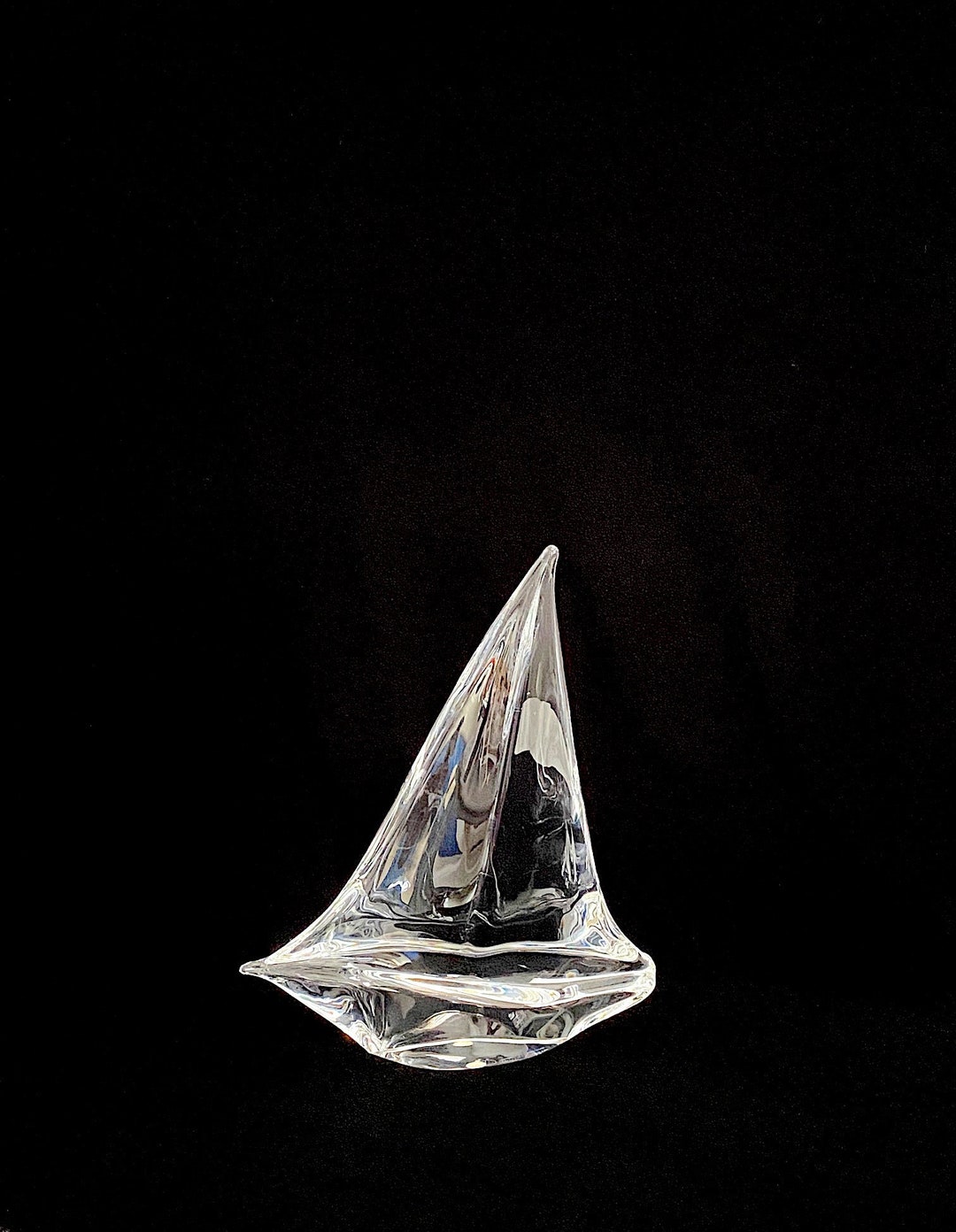Vintage DAUM France Crystal 12