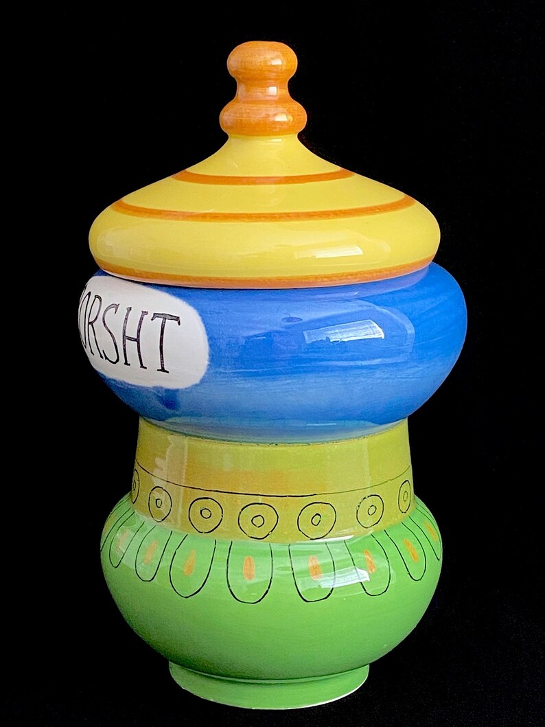 Vintage Mid Century Modern Italian Art Pottery LARGE - Etsy
