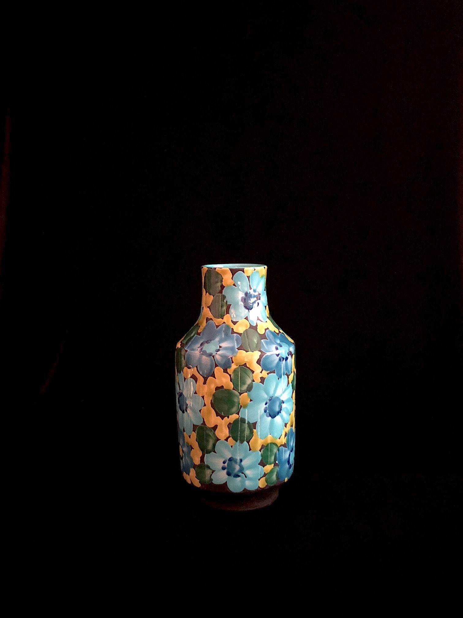 Vintage Mid Century Modern Italian Pottery Ceramic Vase Raymor