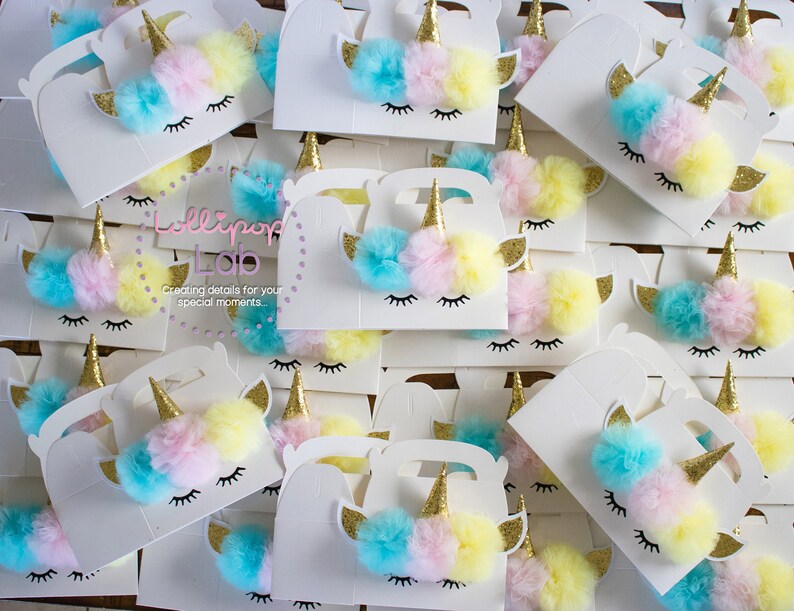 Party Favors Unicorn Birthday Unicorn Party Favor Birthday Etsy