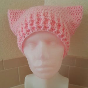 Pussyhat Project Hat, Pink Pussycat Hat, Women&#39;s Protest Hat, Official Pink Pussyhat Project, Women&#39;s Movement, Women&#39;s March Hat